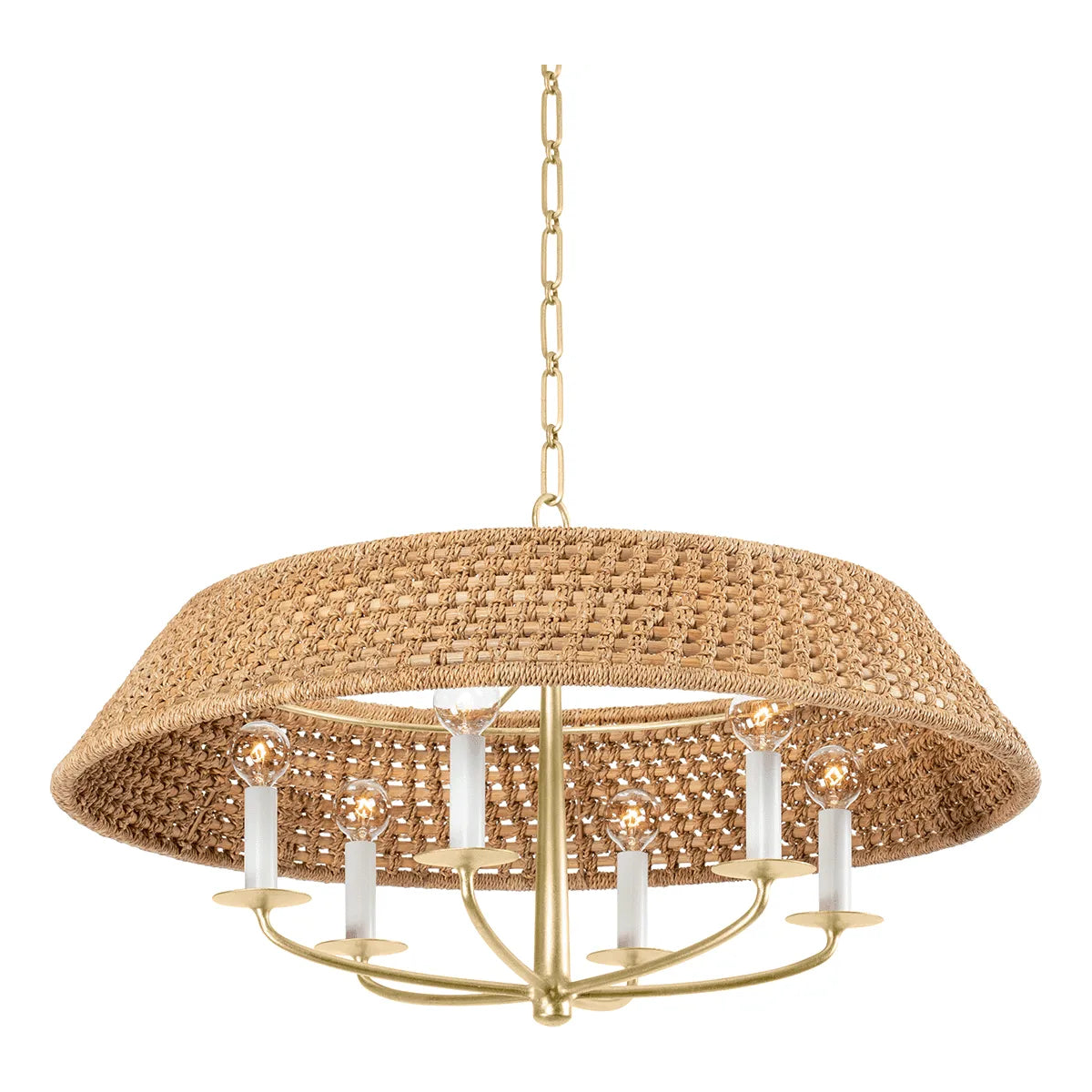 Hudson Valley Lighting - Bradley Chandelier - 2730-VGL | Montreal Lighting & Hardware