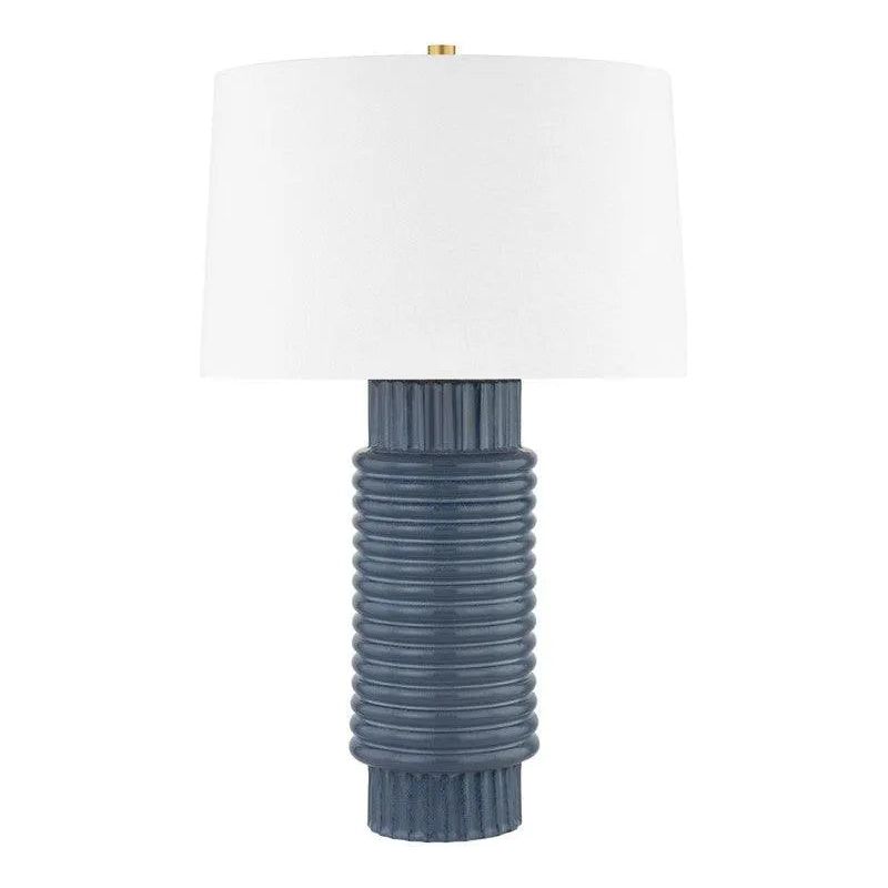 Hudson Valley Lighting - Broderick Table Lamp - L1956-AGB/CGR | Montreal Lighting & Hardware