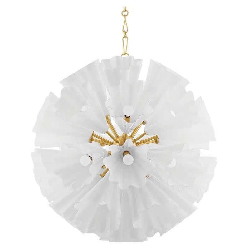 Hudson Valley Lighting - Capri Chandelier - 5538-AGB | Montreal Lighting & Hardware