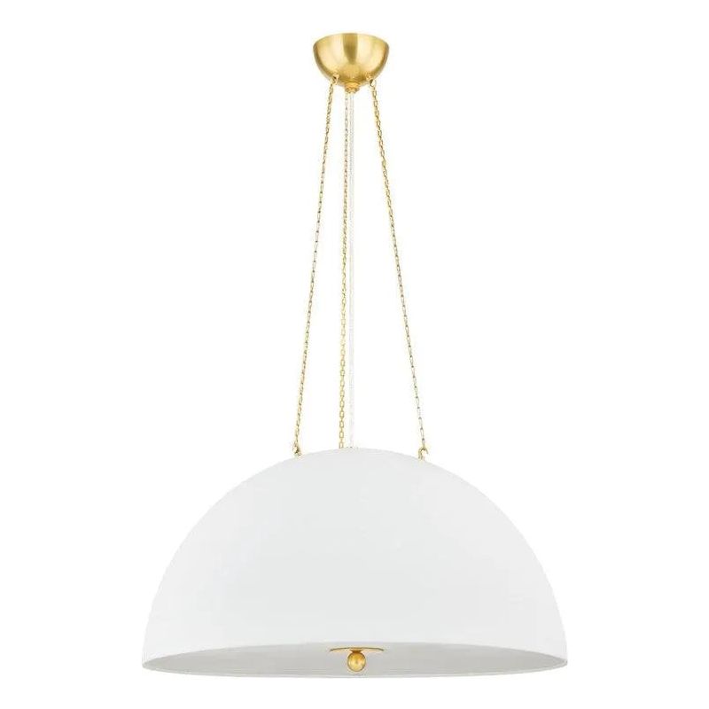 Hudson Valley Lighting - Chiswick Pendant - MDS1101-AGB/WP | Montreal Lighting & Hardware