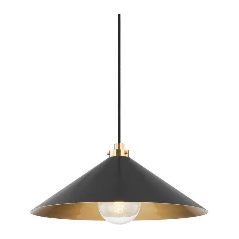 Hudson Valley Lighting - Clivedon Pendant - MDS1402-AGB/DB | Montreal Lighting & Hardware