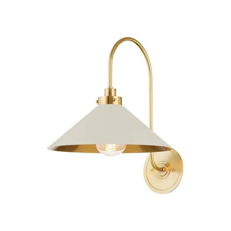 Hudson Valley Lighting - Clivedon Wall Sconce - MDS1400-AGB/OW | Montreal Lighting & Hardware