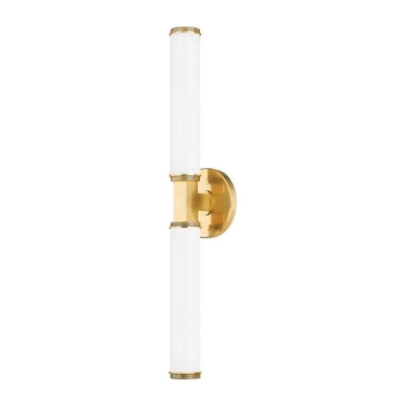 Hudson Valley Lighting - Cromwell LED Wall Sconce - 8723-AGB | Montreal Lighting & Hardware