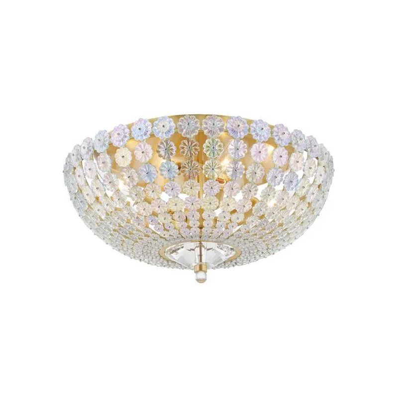 Hudson Valley Lighting - Floral Park Flush Mount - 8217-AGB | Montreal Lighting & Hardware