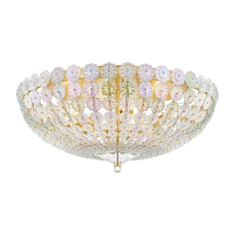 Hudson Valley Lighting - Floral Park Flush Mount - 8222-AGB | Montreal Lighting & Hardware