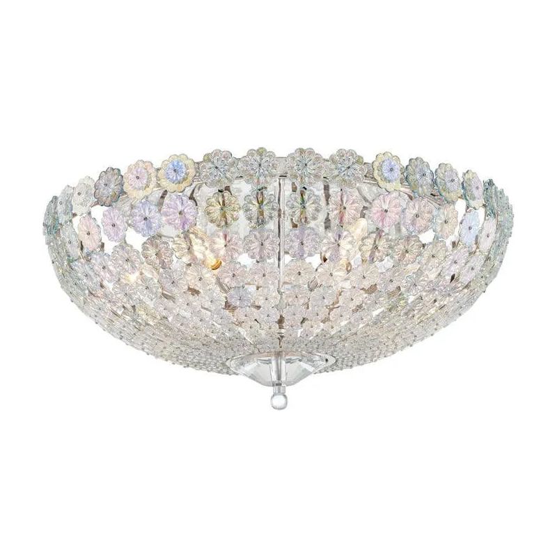 Hudson Valley Lighting - Floral Park Flush Mount - 8222-PN | Montreal Lighting & Hardware