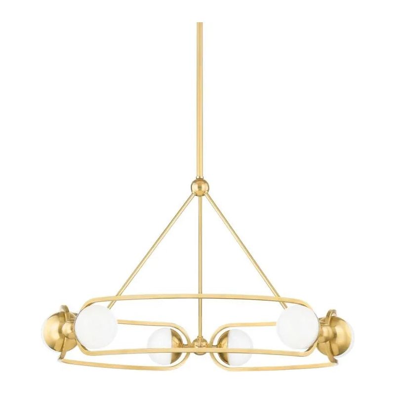 Hudson Valley Lighting - Hartford LED Chandelier - 2531-AGB | Montreal Lighting & Hardware