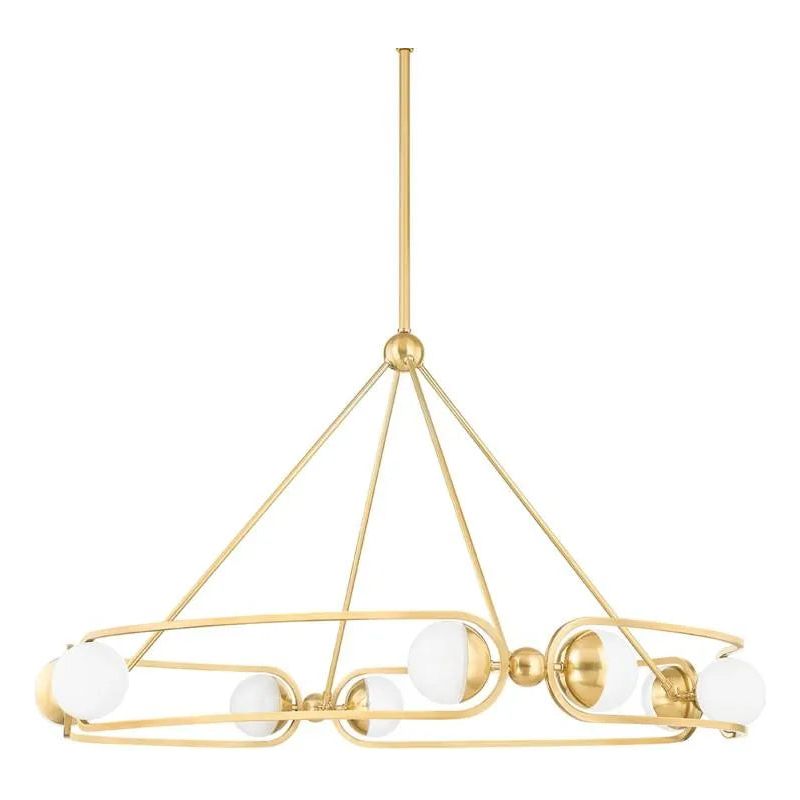 Hudson Valley Lighting - Hartford LED Chandelier - 2541-AGB | Montreal Lighting & Hardware