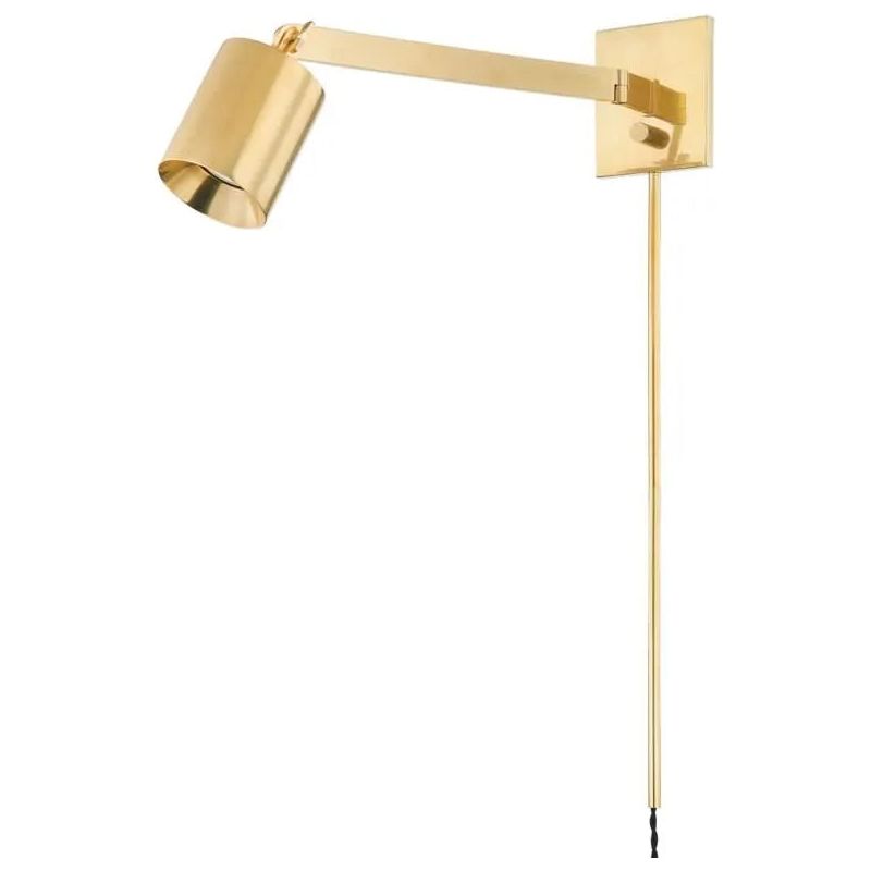 Hudson Valley Lighting - Highgrove Portable Wall Sconce - MDS1701-AGB | Montreal Lighting & Hardware