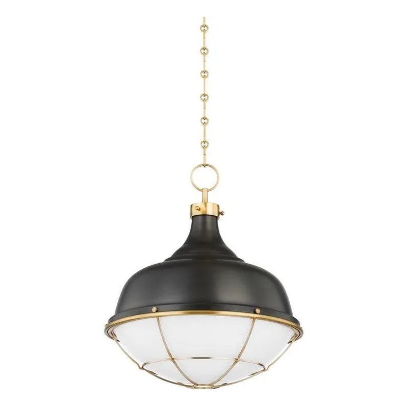 Hudson Valley Lighting - Holkham Pendant - MDS1502-AGB/DB | Montreal Lighting & Hardware