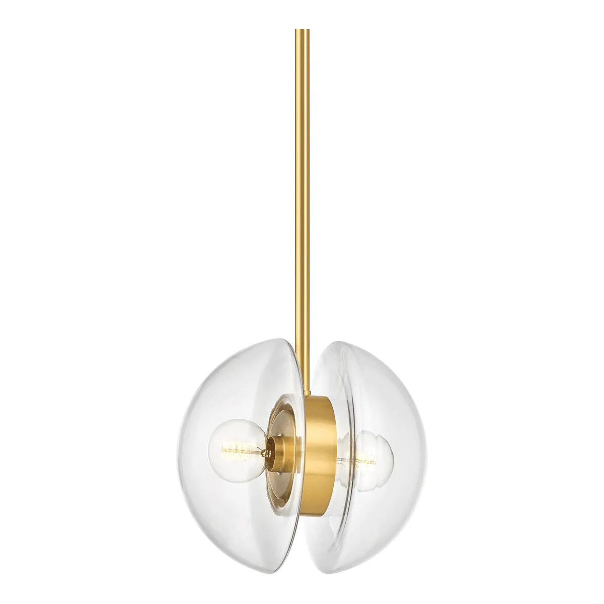 Hudson Valley Lighting - Kert Pendant - 9412-AGB | Montreal Lighting & Hardware