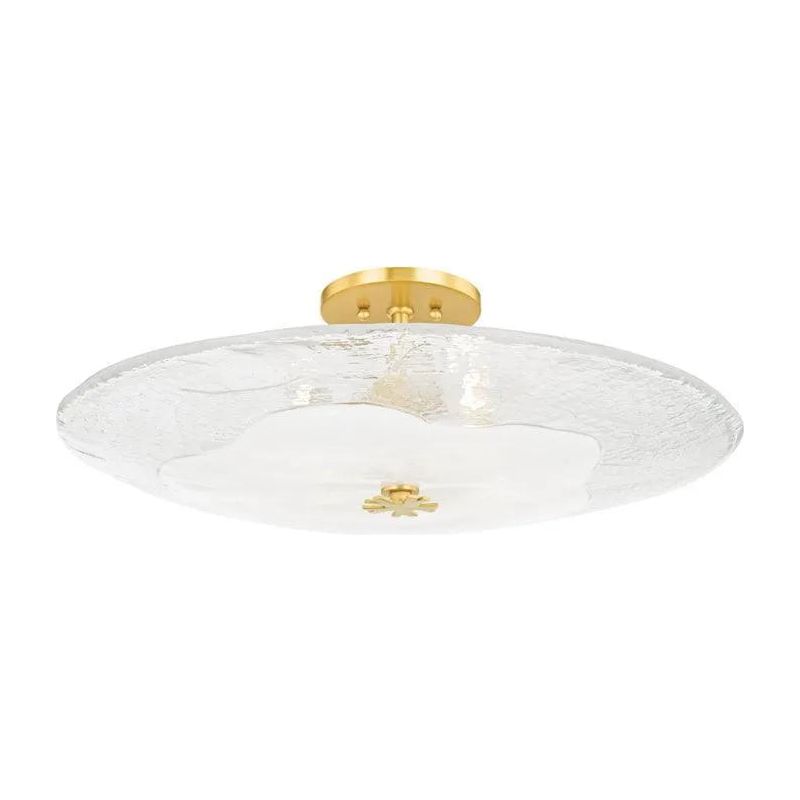 Hudson Valley Lighting - Lago Flush Mount - KBS1742504L-AGB | Montreal Lighting & Hardware