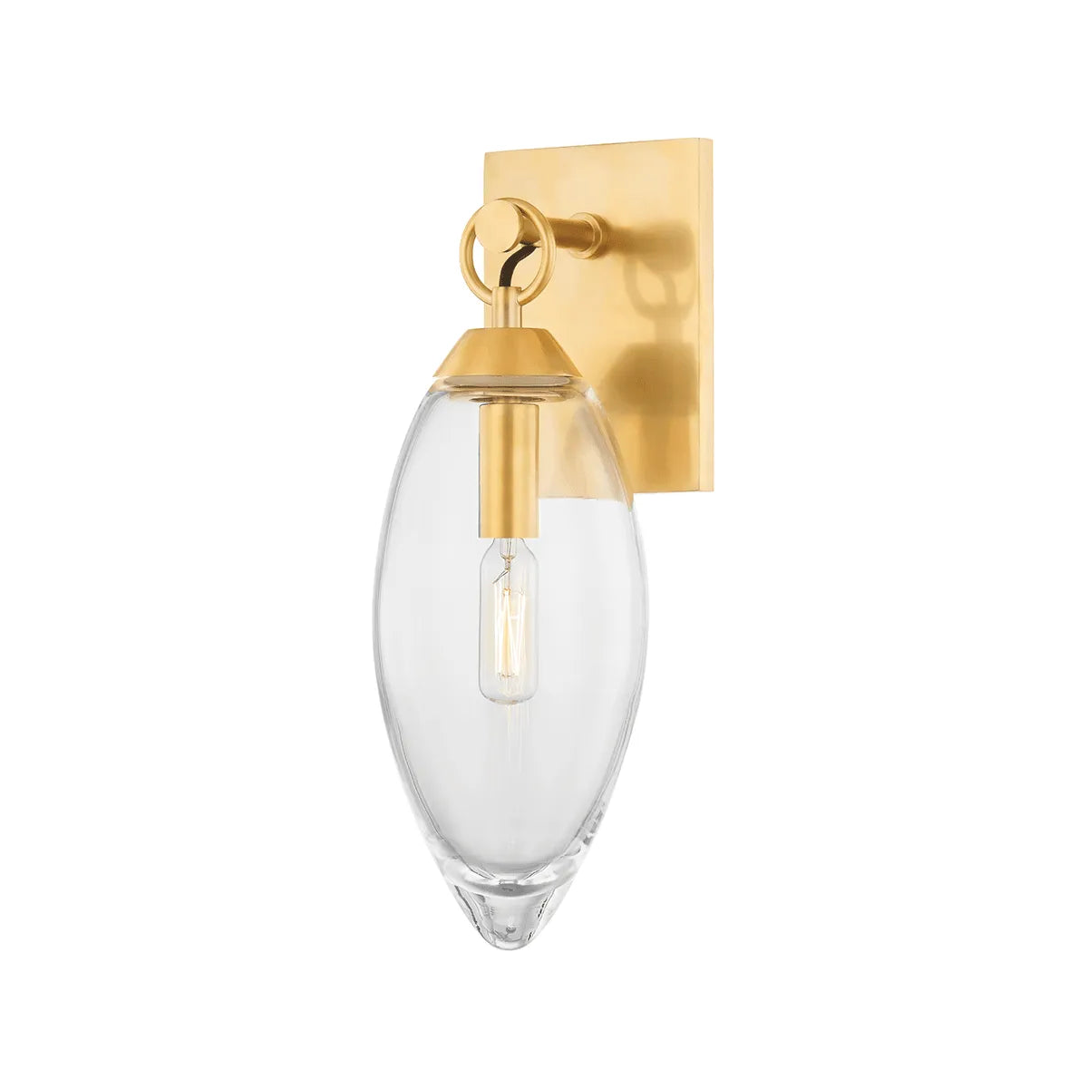 Hudson Valley Lighting - Nantucket Wall Sconce - 7900-AGB | Montreal Lighting & Hardware