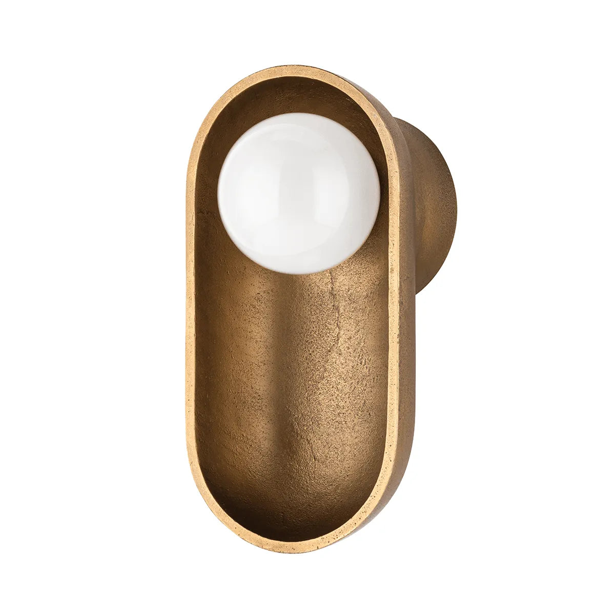 Hudson Valley Lighting - Nathan LED Wall Sconce - 1781-AGB | Montreal Lighting & Hardware