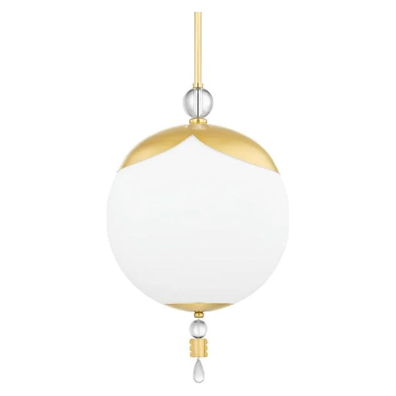 Hudson Valley Lighting - Perla Pendant - KBS1748701L-AGB | Montreal Lighting & Hardware