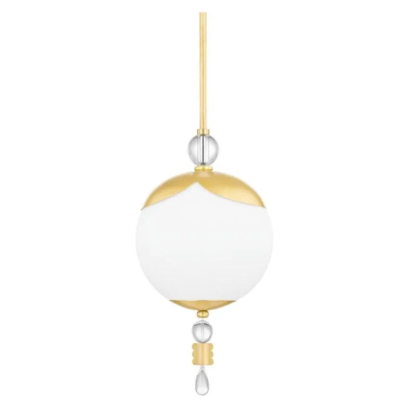 Hudson Valley Lighting - Perla Pendant - KBS1748701S-AGB | Montreal Lighting & Hardware