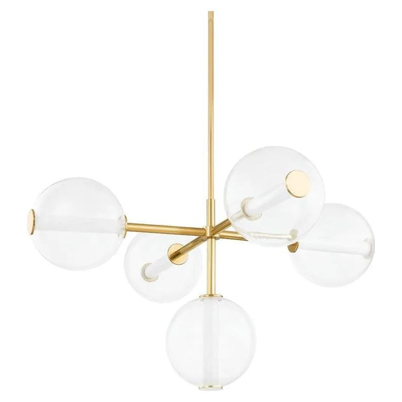 Hudson Valley Lighting - Richford LED Chandelier - 5248-AGB | Montreal Lighting & Hardware