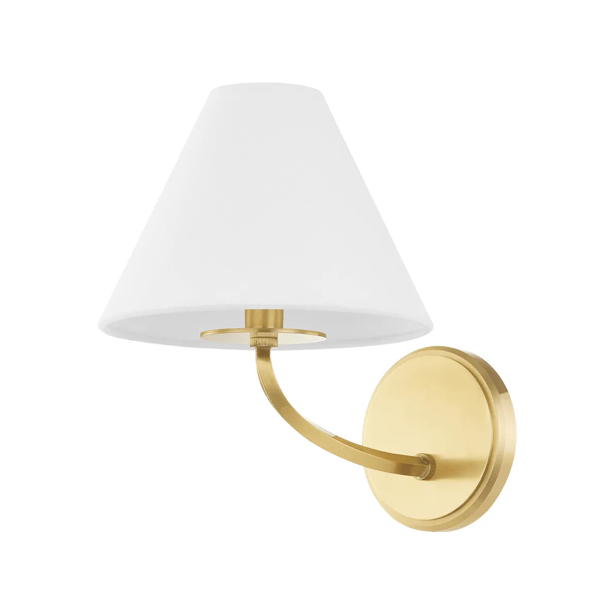 Hudson Valley Lighting - Stacey Wall Sconce - BKO900-AGB | Montreal Lighting & Hardware