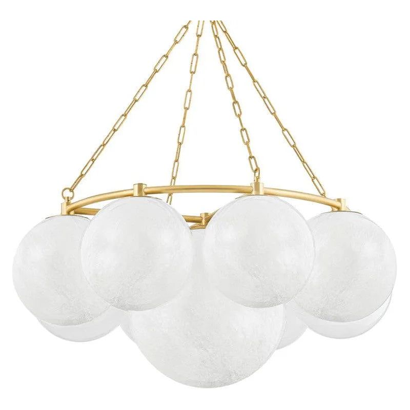 Hudson Valley Lighting - Thornwood Chandelier - 5243-AGB | Montreal Lighting & Hardware