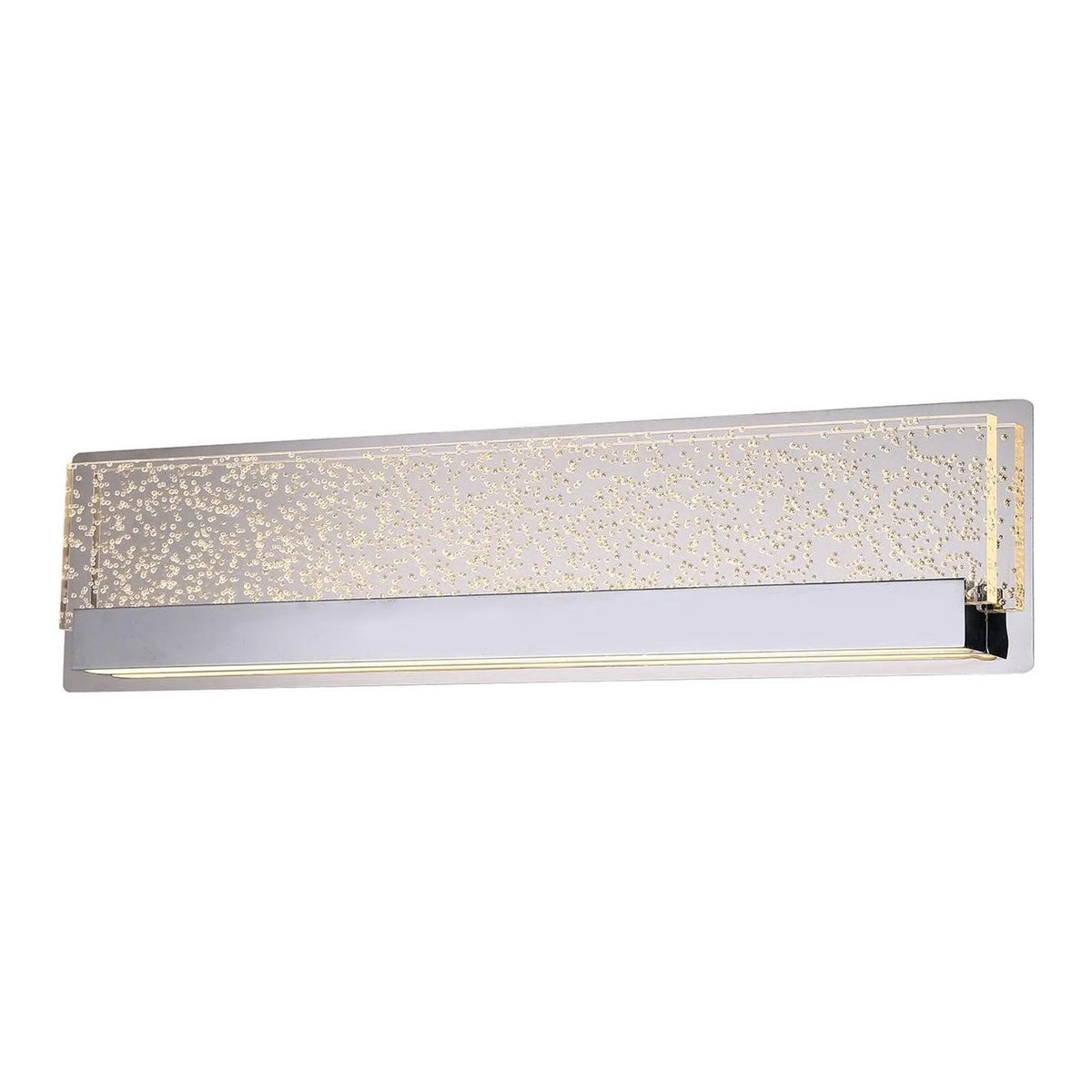 Justice Designs - Alloy Linear LED Wall/Bath - ACR-4085-BUBL-CROM | Montreal Lighting & Hardware