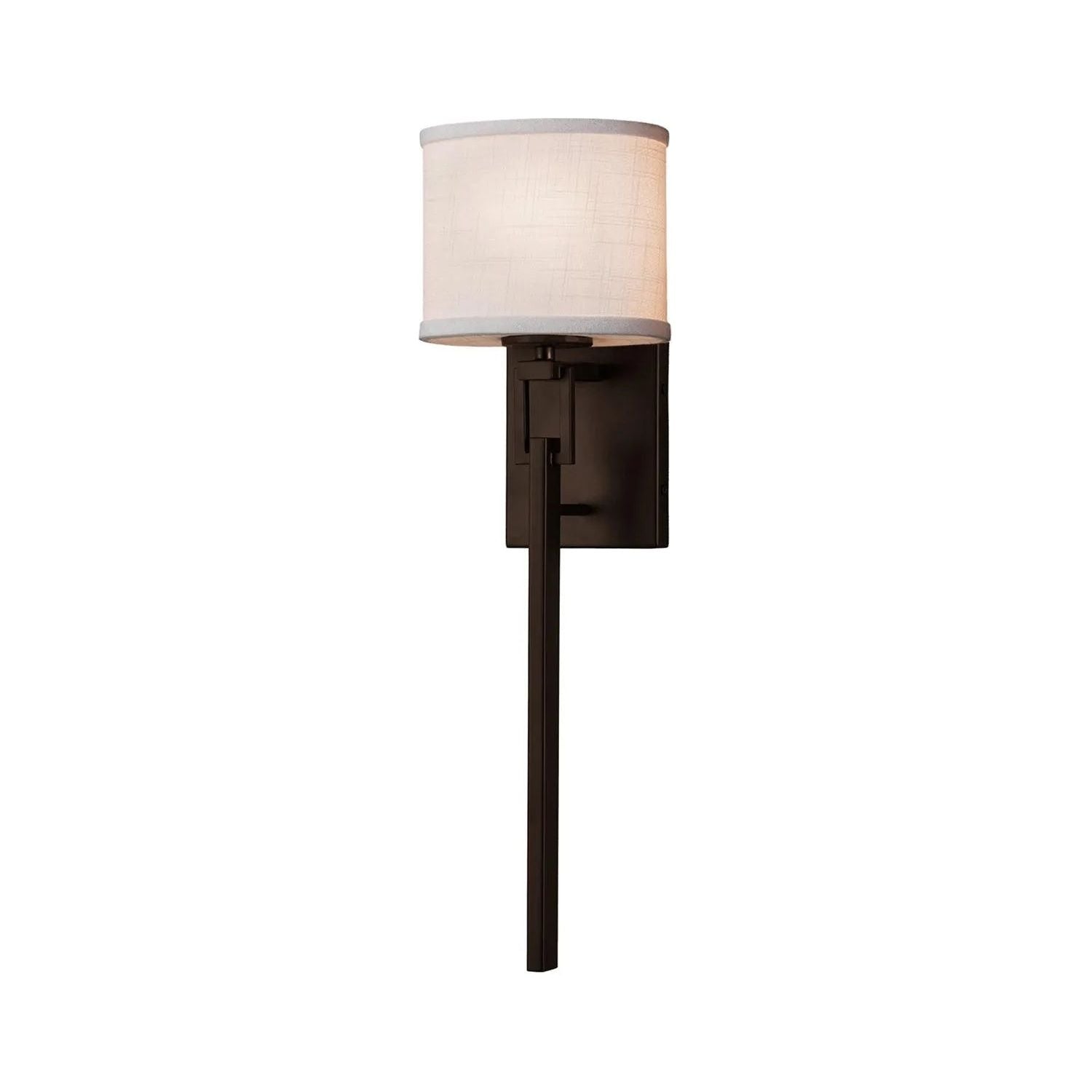 Justice Designs - Alpine Wall Sconce - FAB-4401-CREM-DBRZ | Montreal Lighting & Hardware