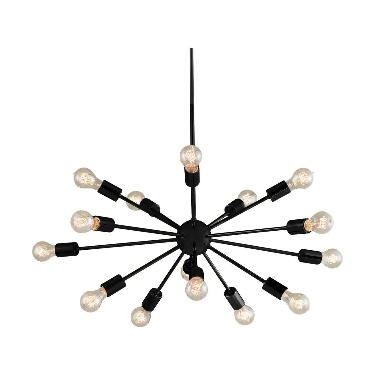 Justice Designs - Axion Chandelier - NSH-8024-NCKL | Montreal Lighting & Hardware