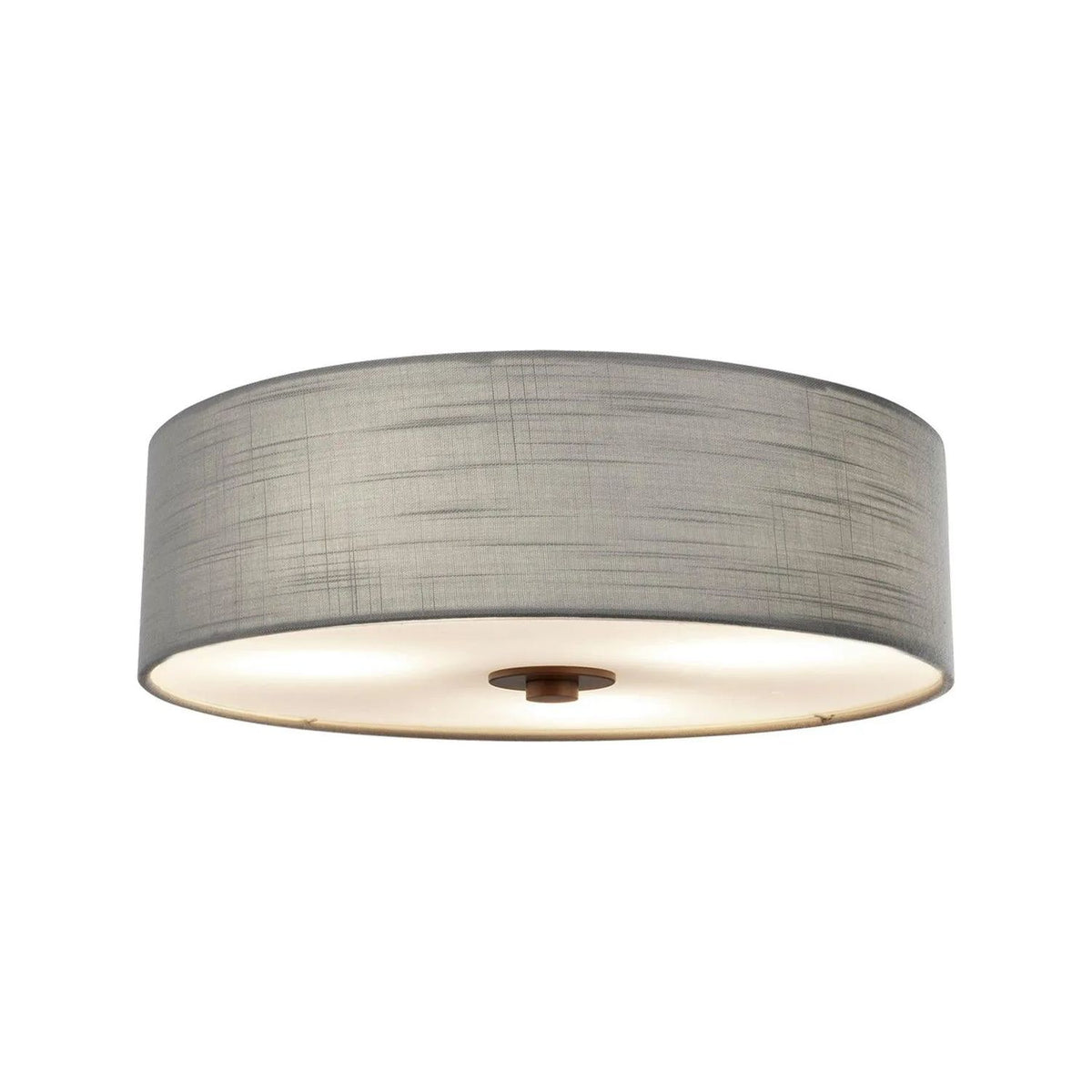 Justice Designs - Classic LED Flush-Mount - FAB-9595-CREM-NCKL | Montreal Lighting & Hardware