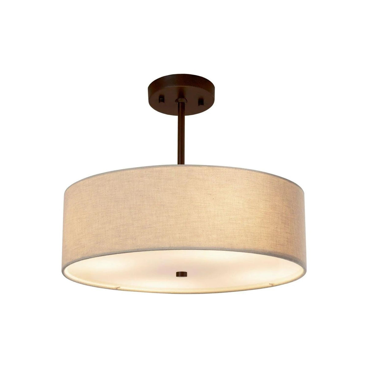 Justice Designs - Classic Pendant - FAB-9590-CREM-NCKL | Montreal Lighting & Hardware