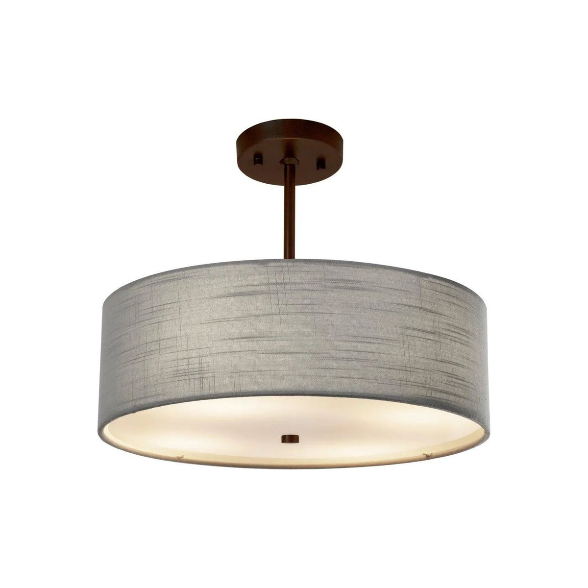 Justice Designs - Classic Pendant - FAB-9590-CREM-NCKL | Montreal Lighting & Hardware