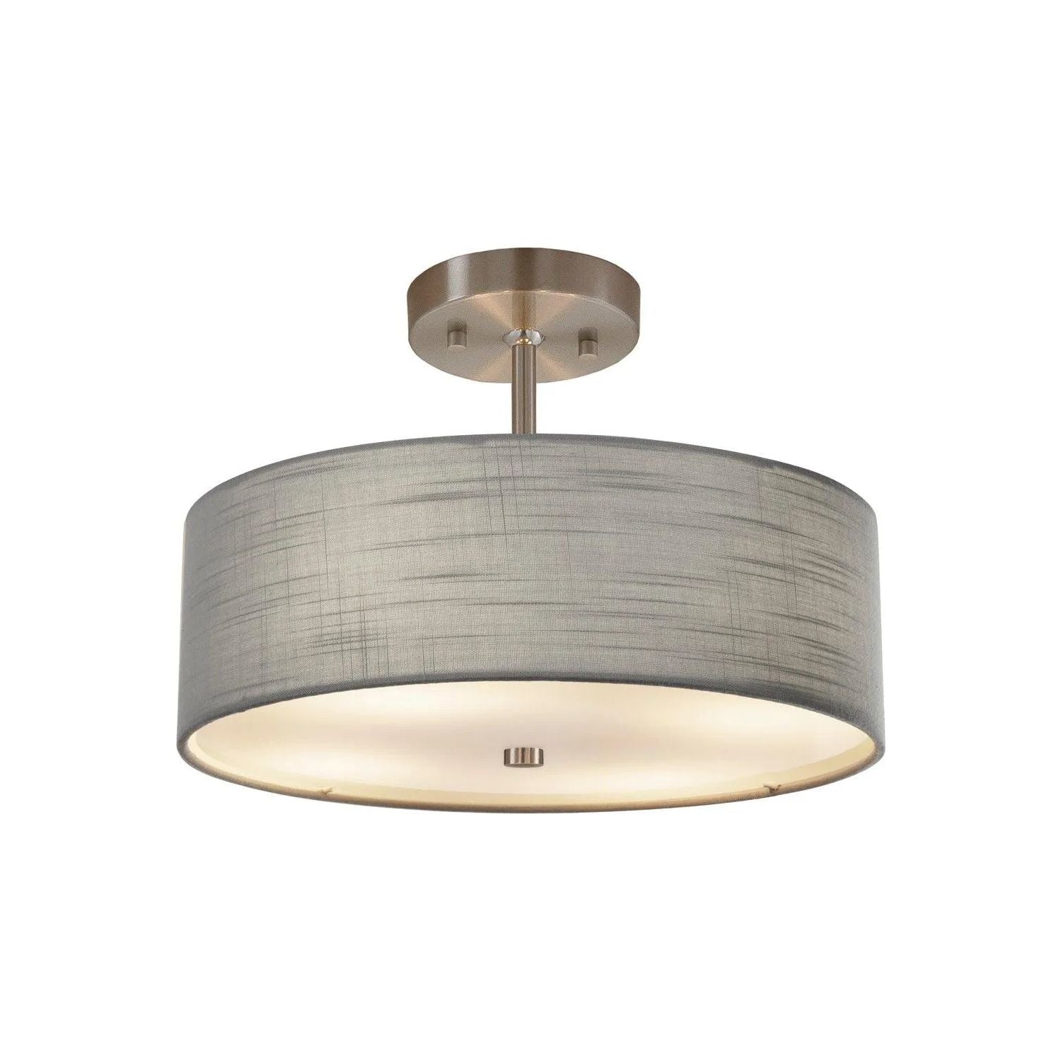 Justice Designs - Classic Pendant - FAB-9590-CREM-NCKL | Montreal Lighting & Hardware