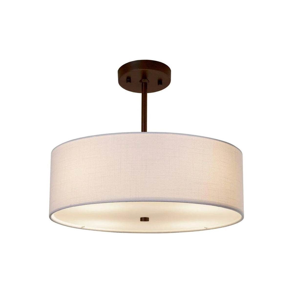 Justice Designs - Classic Pendant - FAB-9590-CREM-NCKL | Montreal Lighting & Hardware