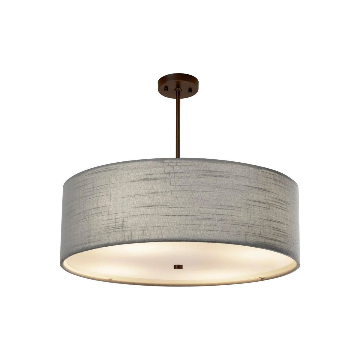 Justice Designs - Classic Pendant - FAB-9590-CREM-NCKL | Montreal Lighting & Hardware