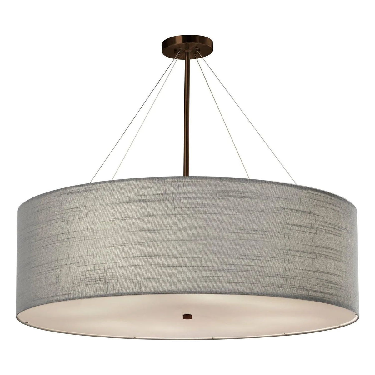 Justice Designs - Classic Pendant - FAB-9590-CREM-NCKL | Montreal Lighting & Hardware