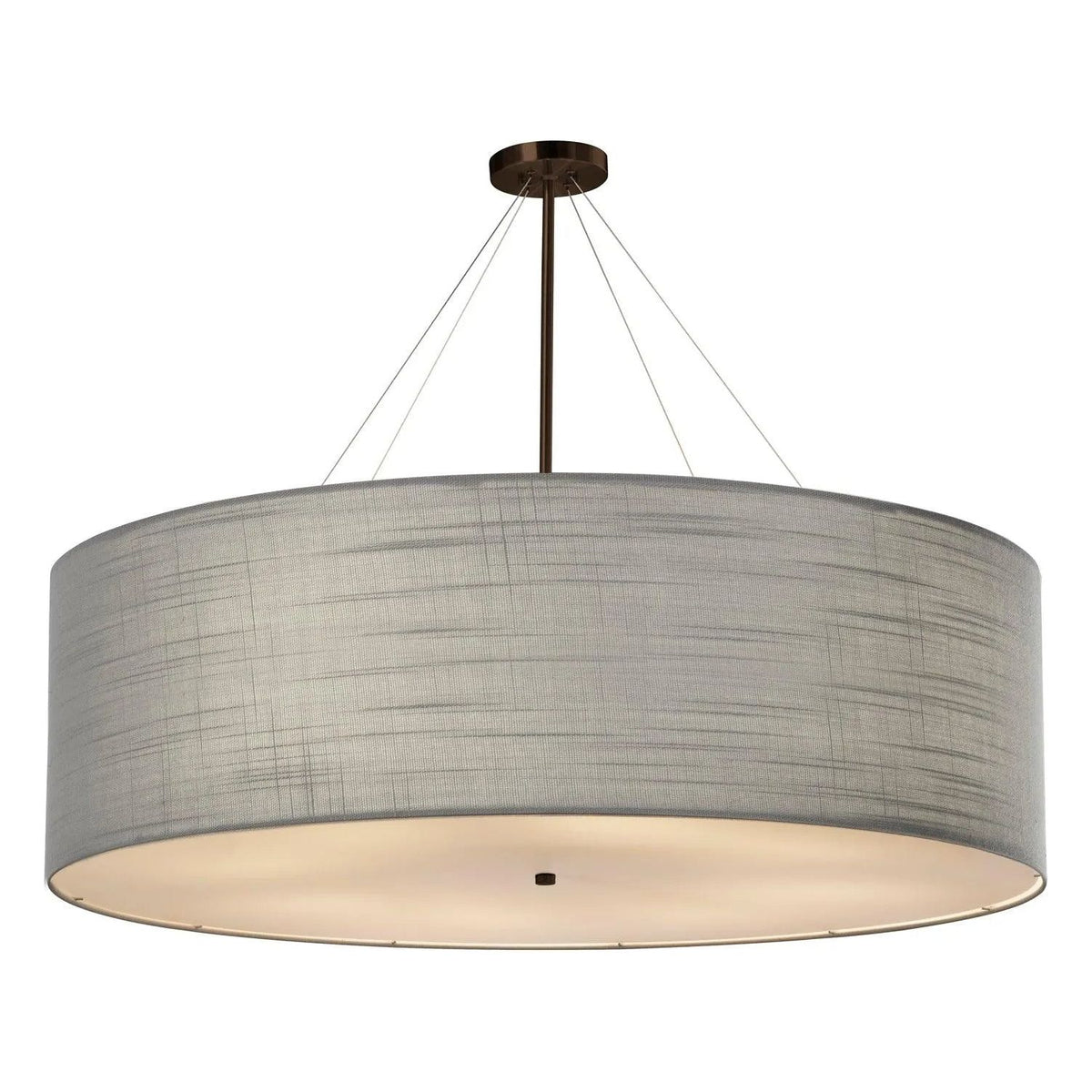 Justice Designs - Classic Pendant - FAB-9590-CREM-NCKL | Montreal Lighting & Hardware