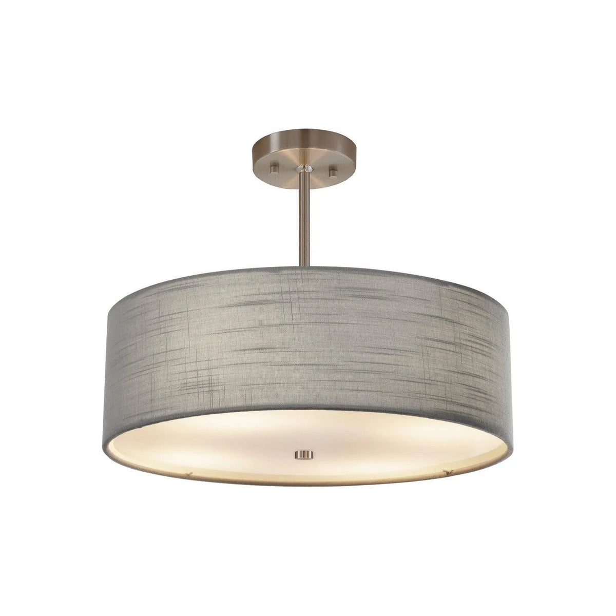 Justice Designs - Classic Pendant - FAB-9590-CREM-NCKL | Montreal Lighting & Hardware