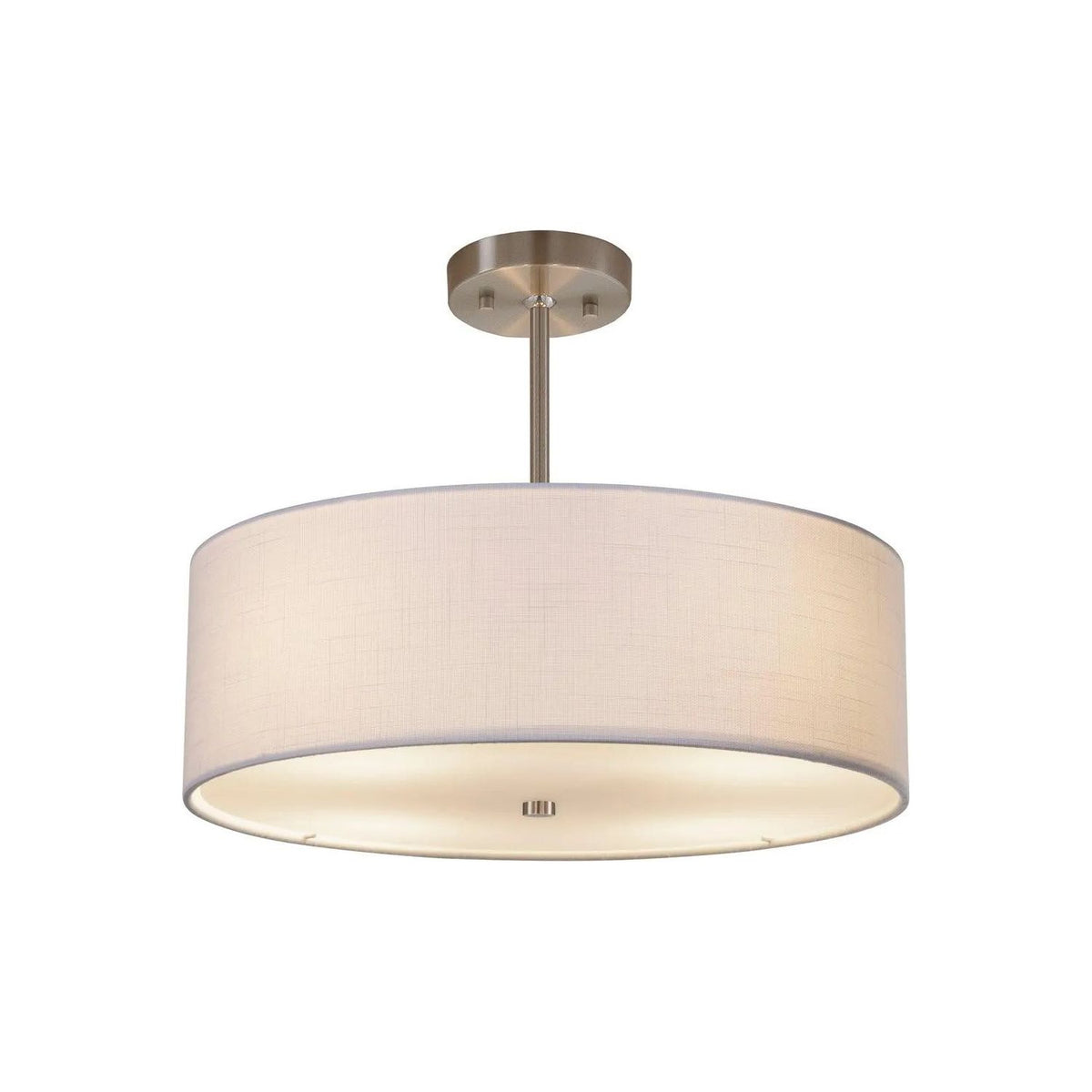 Justice Designs - Classic Pendant - FAB-9590-CREM-NCKL | Montreal Lighting & Hardware