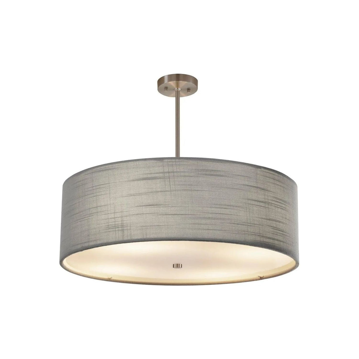 Justice Designs - Classic Pendant - FAB-9590-CREM-NCKL | Montreal Lighting & Hardware