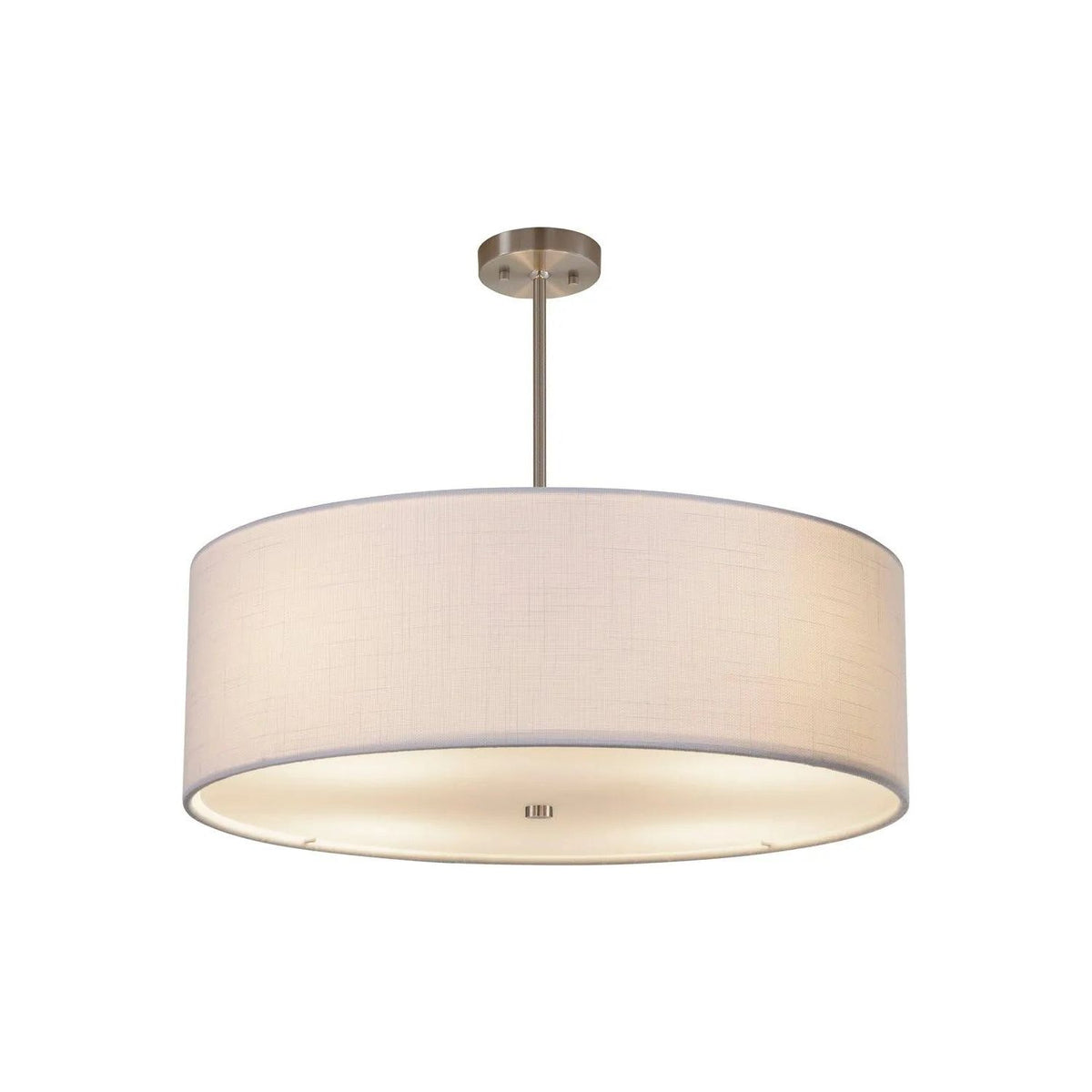 Justice Designs - Classic Pendant - FAB-9590-CREM-NCKL | Montreal Lighting & Hardware