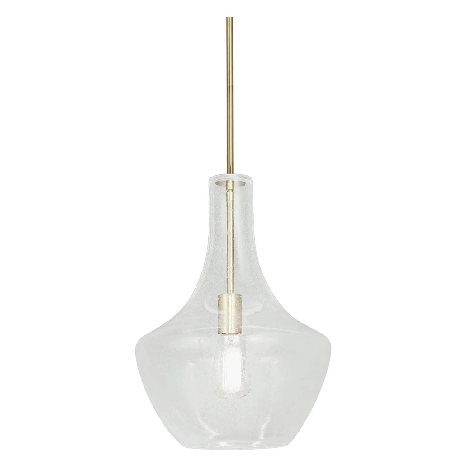 Justice Designs - Harlow Pendant - FSN-4170-SEED-BRSS | Montreal Lighting & Hardware