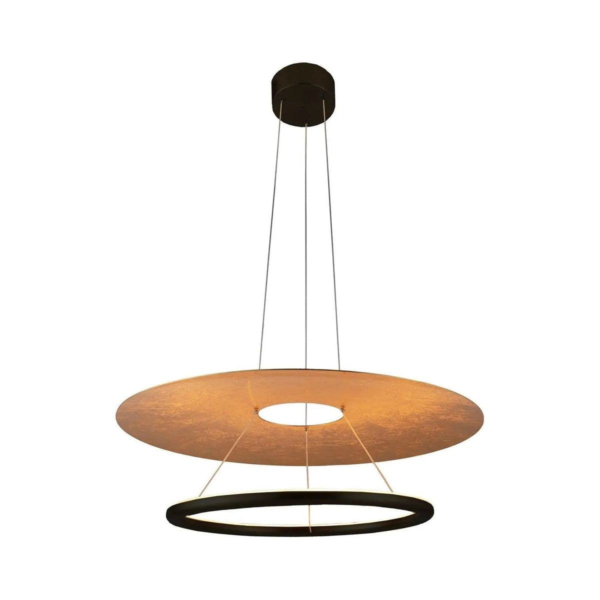 Justice Designs - Helios LED Pendant - NSH-4432-MBGL | Montreal Lighting & Hardware