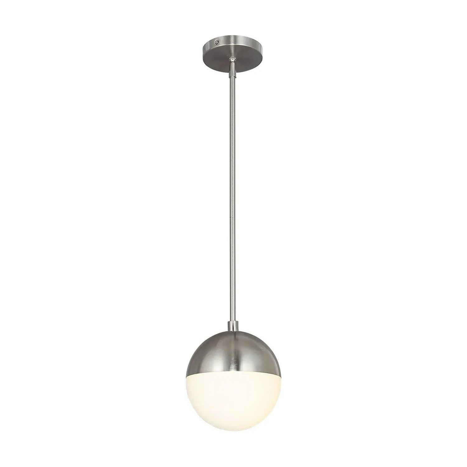 Justice Designs - Ion Pendant - FSN-4150-OPAL-NCKL | Montreal Lighting & Hardware