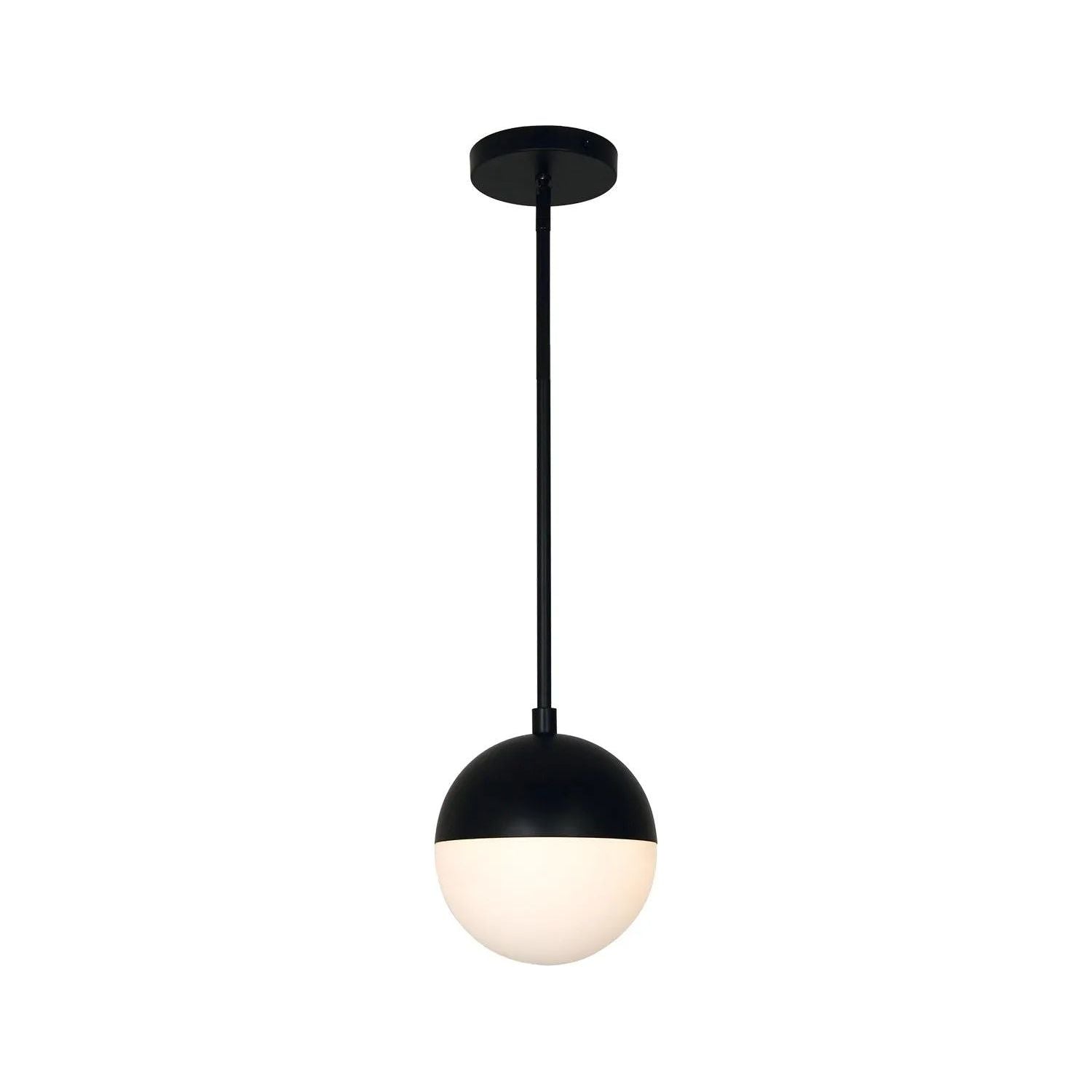 Justice Designs - Ion Pendant - FSN-4150-OPAL-NCKL | Montreal Lighting & Hardware