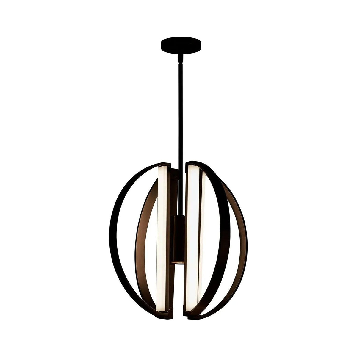 Justice Designs - Liv LED Chandelier - NSH-4301-NCKL | Montreal Lighting & Hardware