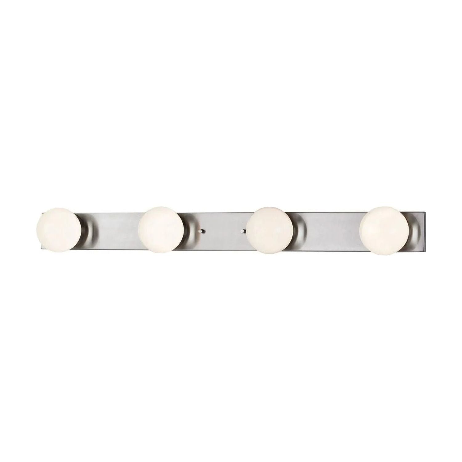 Justice Designs - Luna LED Bath Bar - FSN-4042-CLOP-BRSS | Montreal Lighting & Hardware