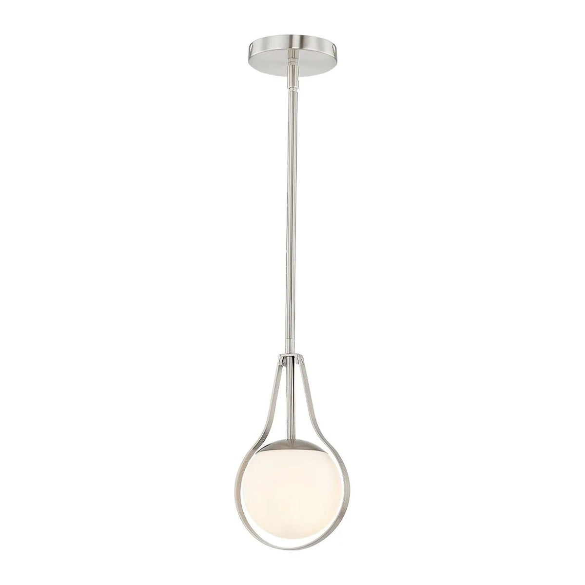 Justice Designs - Pearl Pendant - FSN-4235-OPAL-BRSS | Montreal Lighting & Hardware