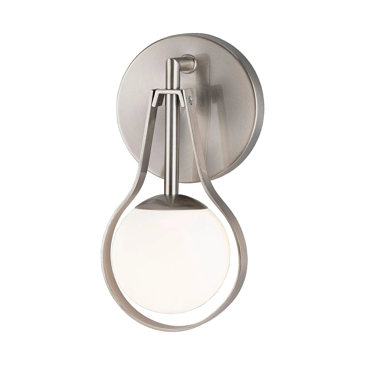 Justice Designs - Pearl Wall Sconce - FSN-4231-OPAL-BRSS | Montreal Lighting & Hardware