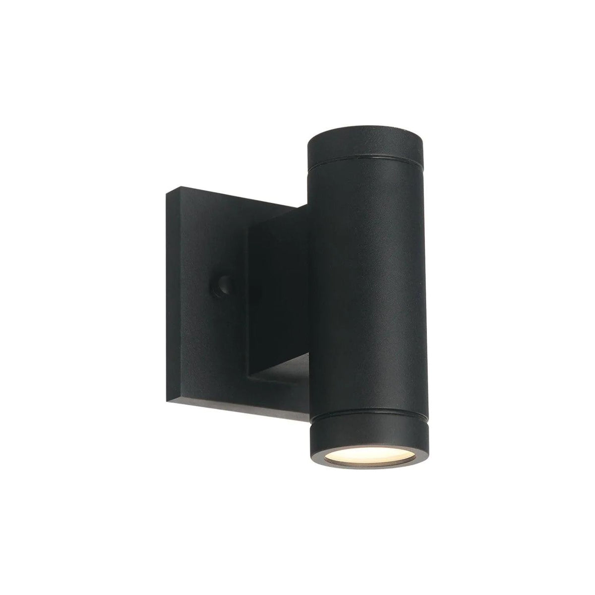 Justice Designs - Portico LED Outdoor Wall Sconce - NSH-4110W-MBLK | Montreal Lighting & Hardware