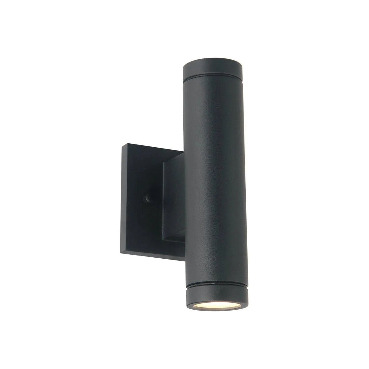 Justice Designs - Portico LED Outdoor Wall Sconce - NSH-4110W-MBLK | Montreal Lighting & Hardware