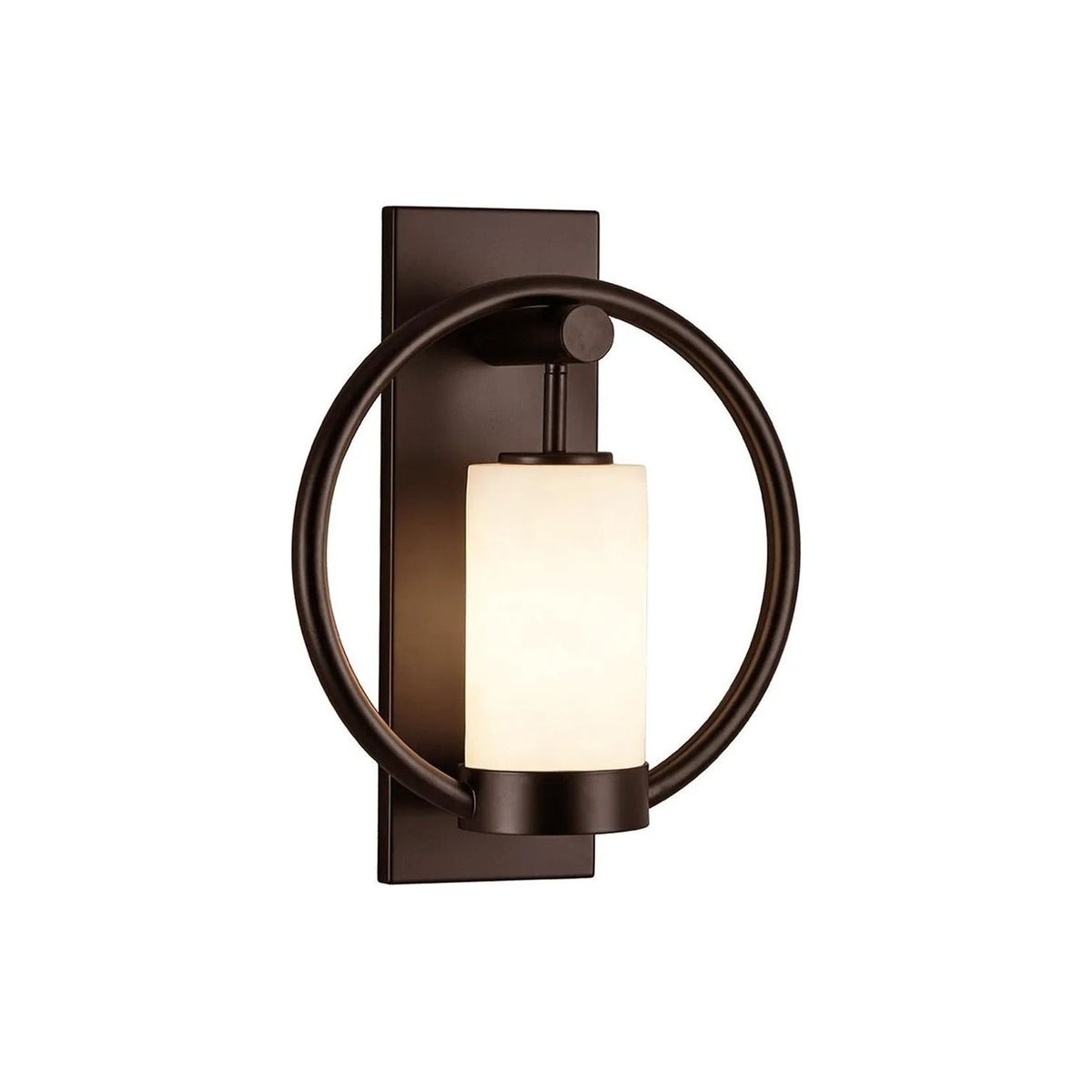 Justice Designs - Redondo Outdoor Wall Sconce - CLD-7732W-DBRZ | Montreal Lighting & Hardware