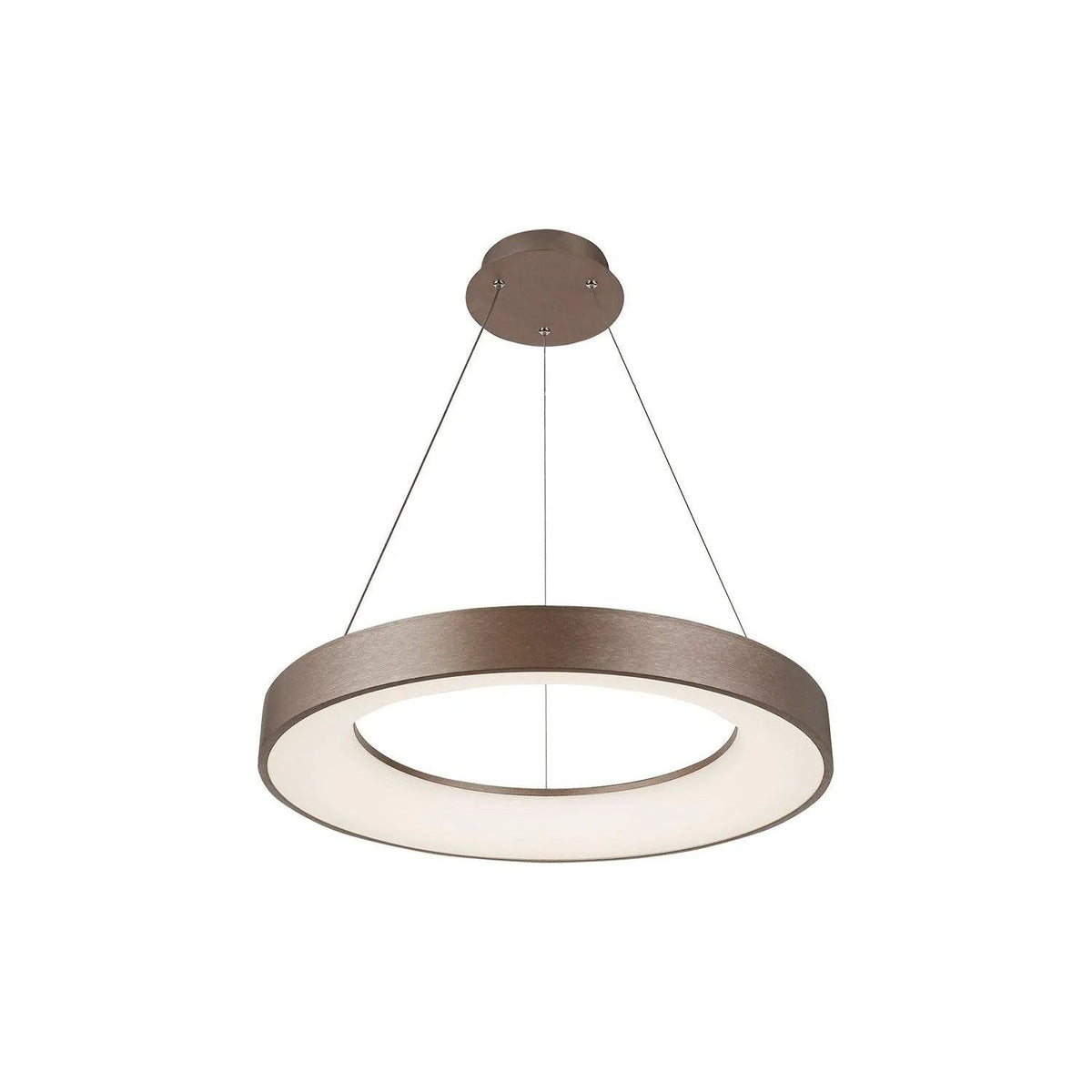 Justice Designs - Sway LED Pendant - ACR-4060-OPAL-LTBZ | Montreal Lighting & Hardware